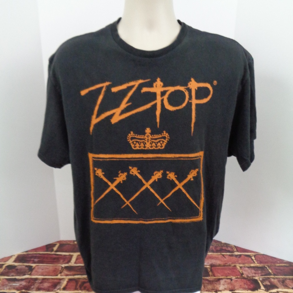 ZZ TOP US Tour T Shirt 2012 Mens XL